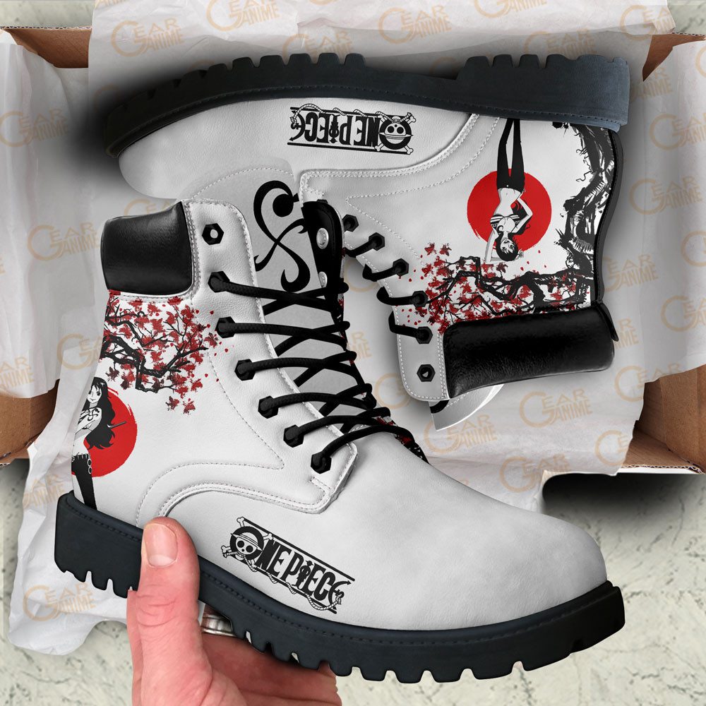 One Piece Nami Boots Anime Custom Shoes Japan Style