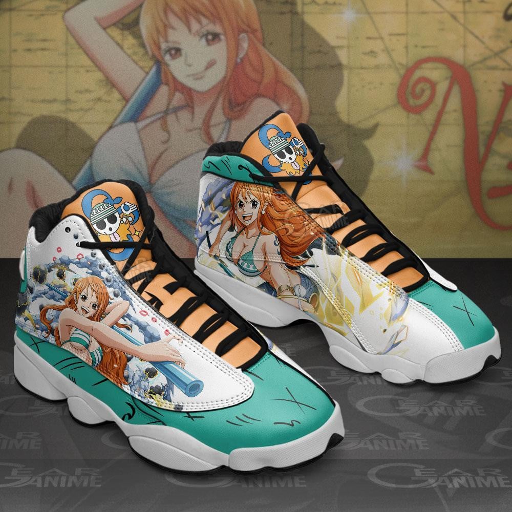 One Piece Nami JD13 Sneakers Custom Anime Shoes