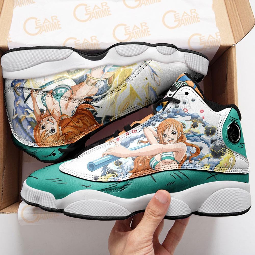 One Piece Nami JD13 Sneakers Custom Anime Shoes