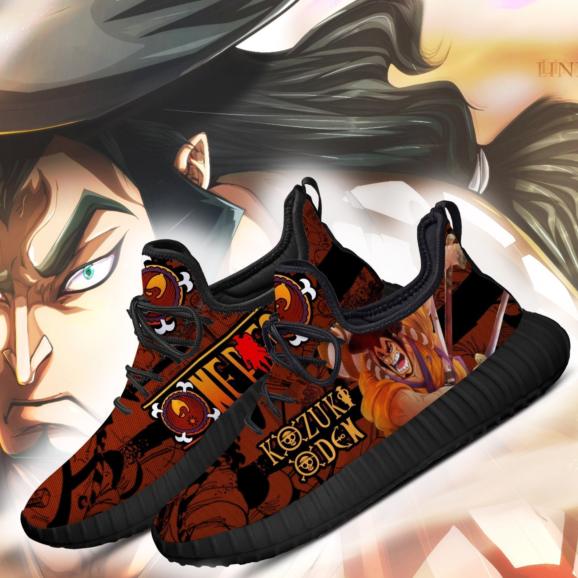 One Piece Oden Reze Shoes Custom One Piece Anime Sneakers