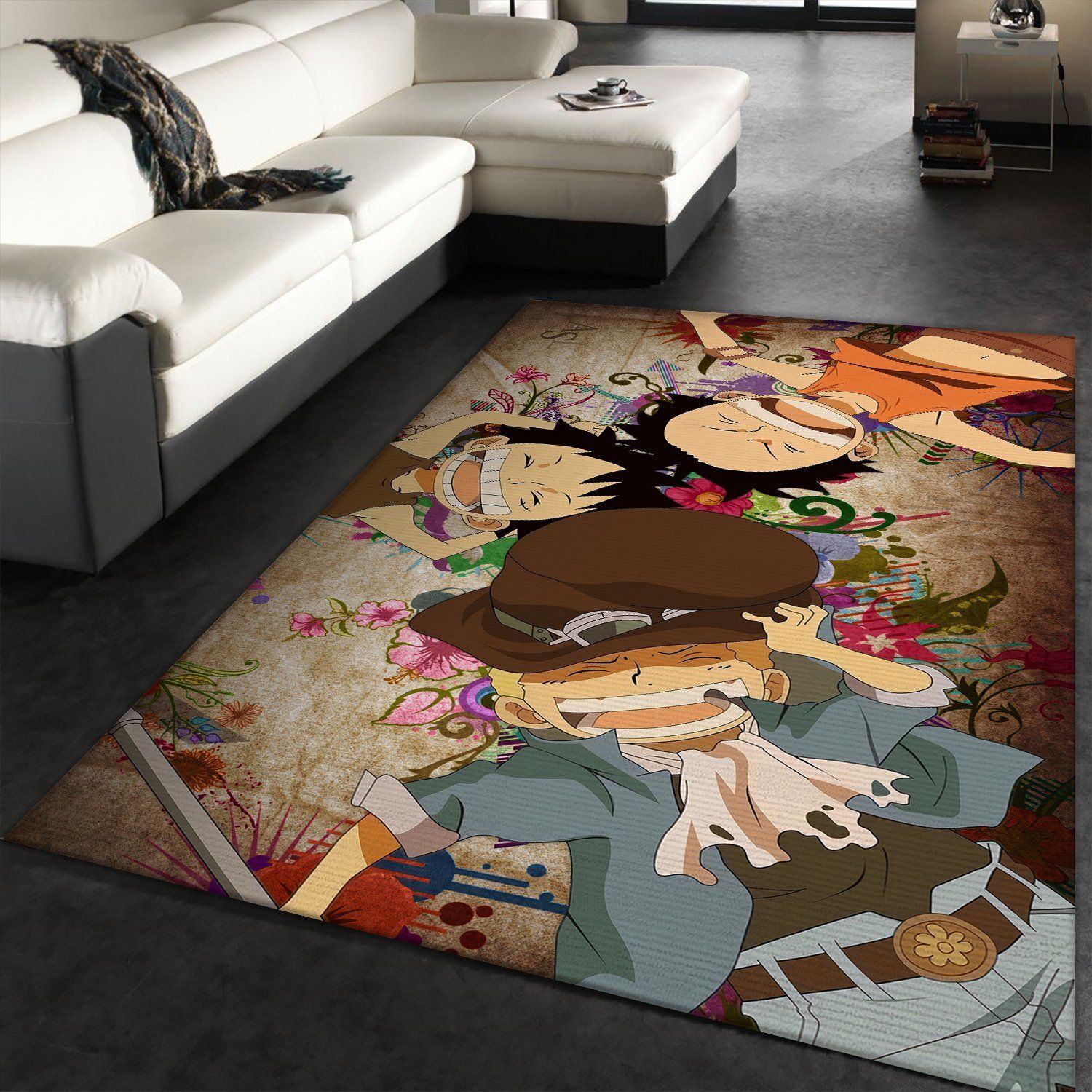 One Piece Rectangle Rug – Custom Size And Printing