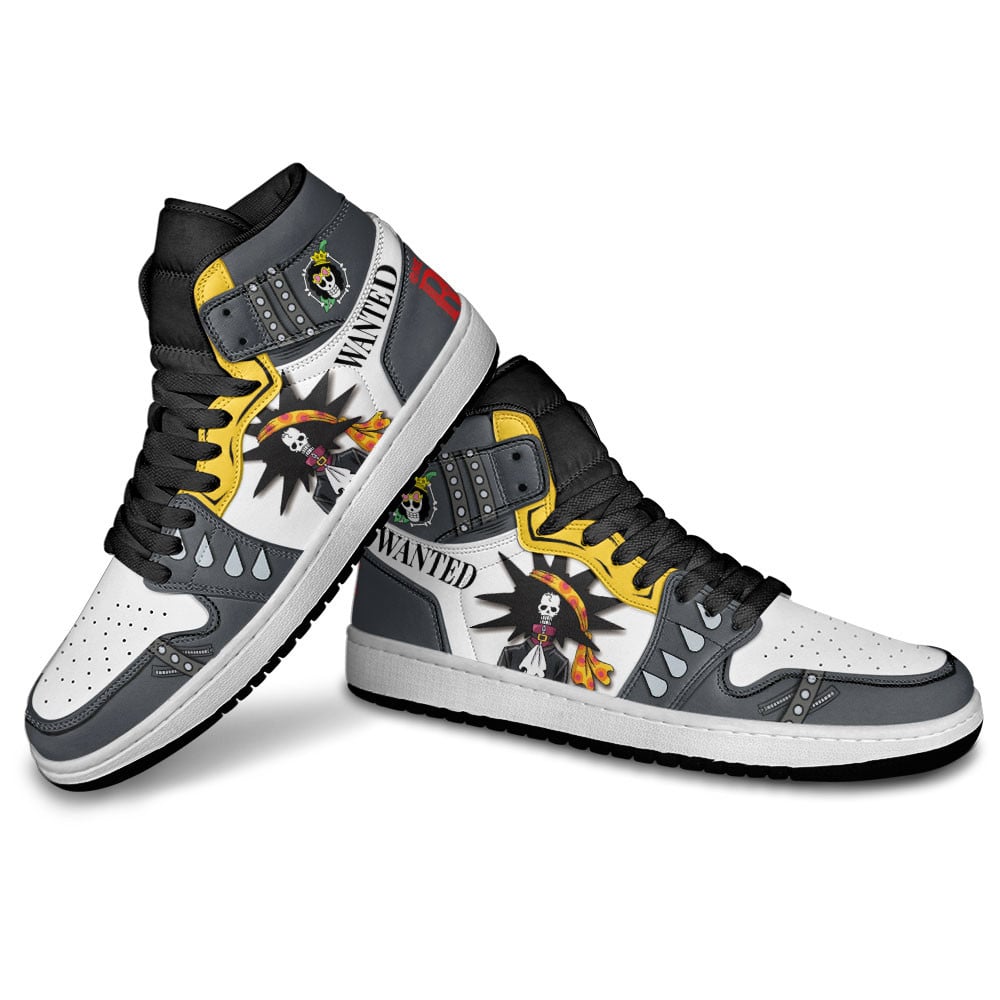 One Piece Red Brook JD1s Sneakers Anime Shoes For Otaku, Air Jordan Hightop