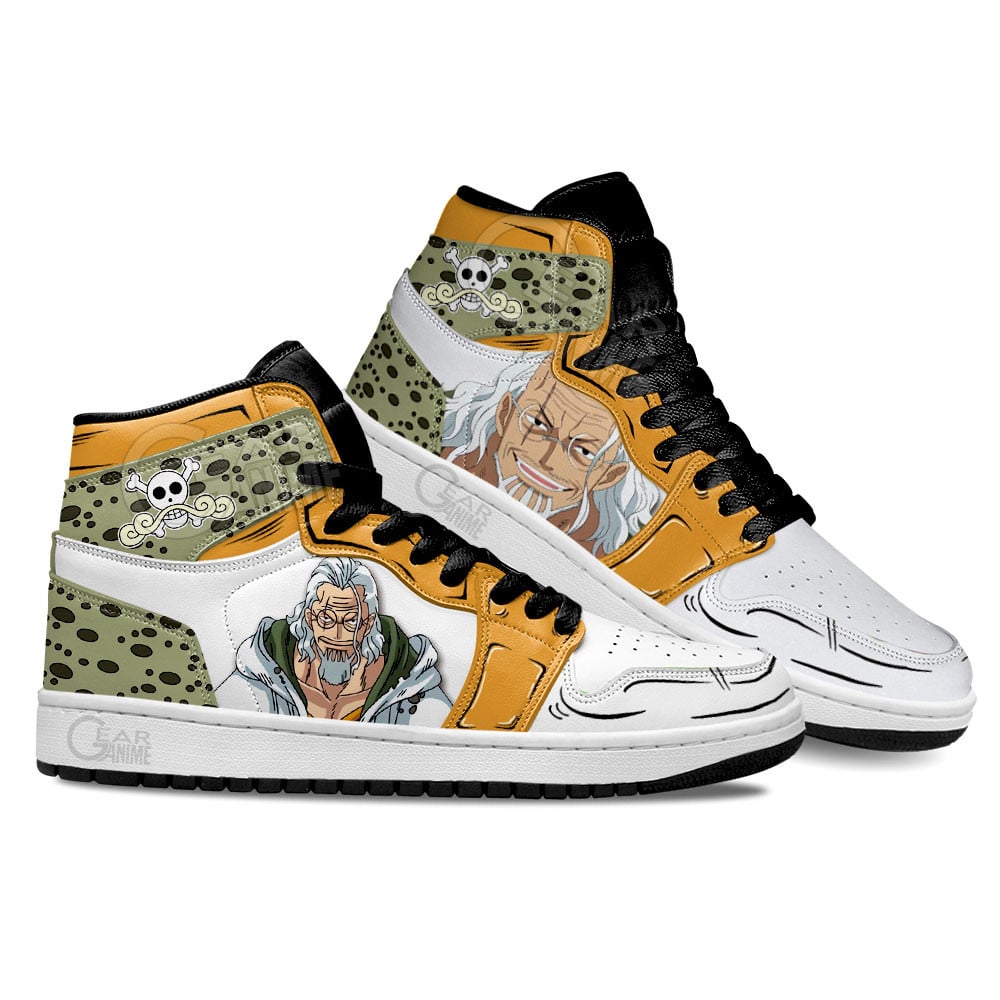 One Piece Silvers Rayleigh Shoes For Anime Fans, Air Jordan Hightop