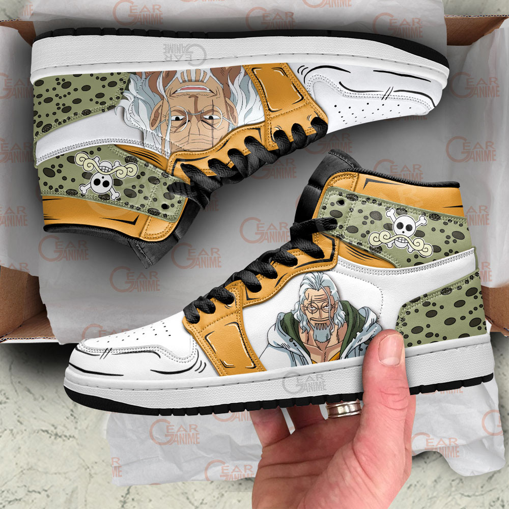 One Piece Silvers Rayleigh Shoes For Anime Fans, Air Jordan Hightop