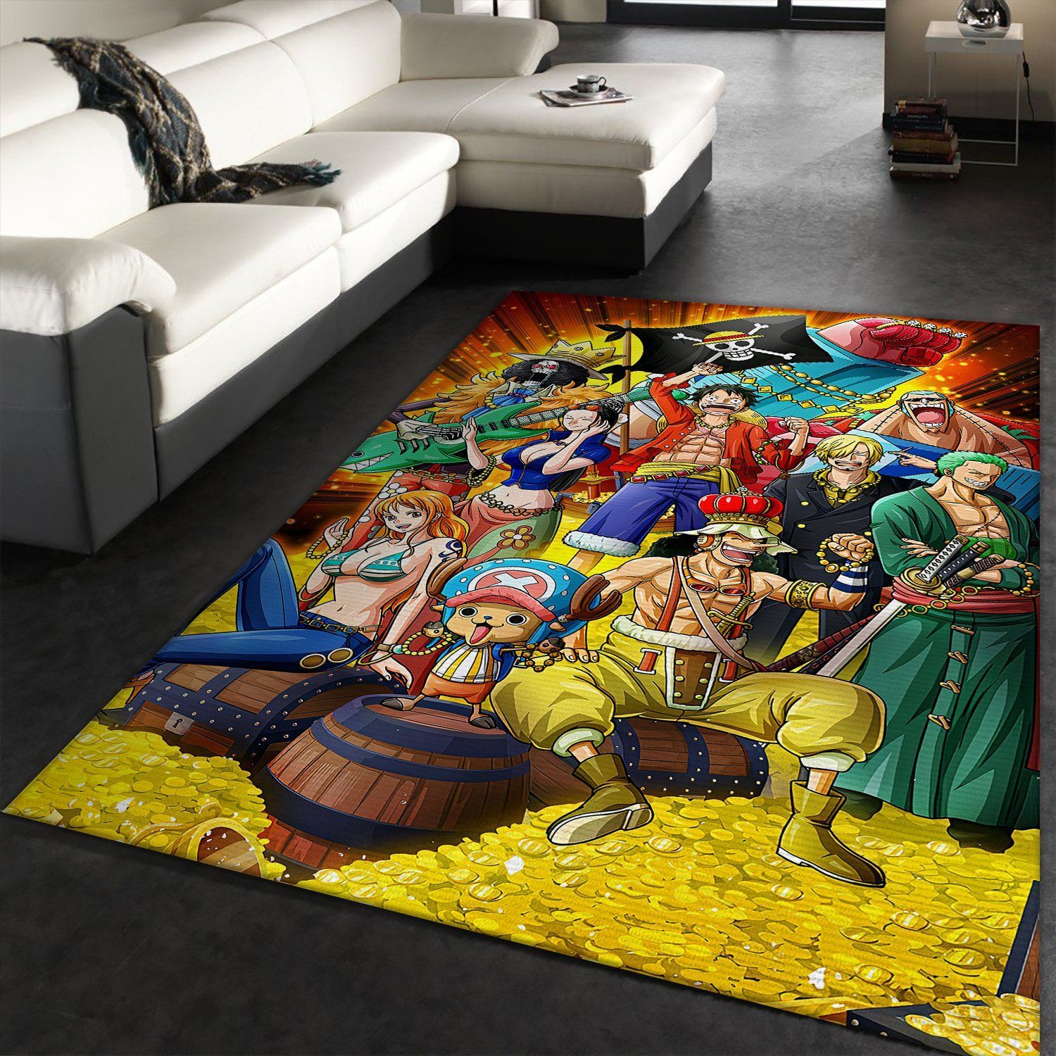 One Piece Stampede Rectangle Rug – Custom Size And Printing