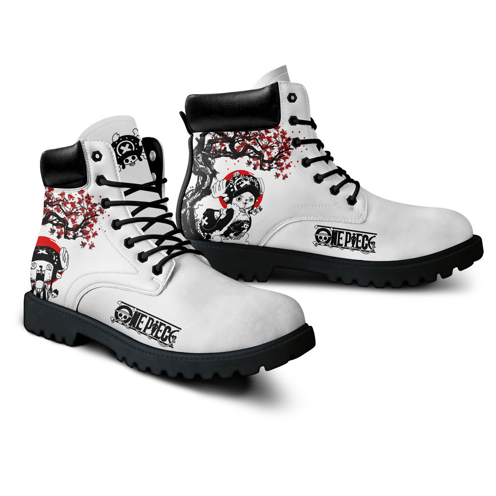 One Piece Tony Tony Chopper Boots Anime Custom Shoes Japan Style