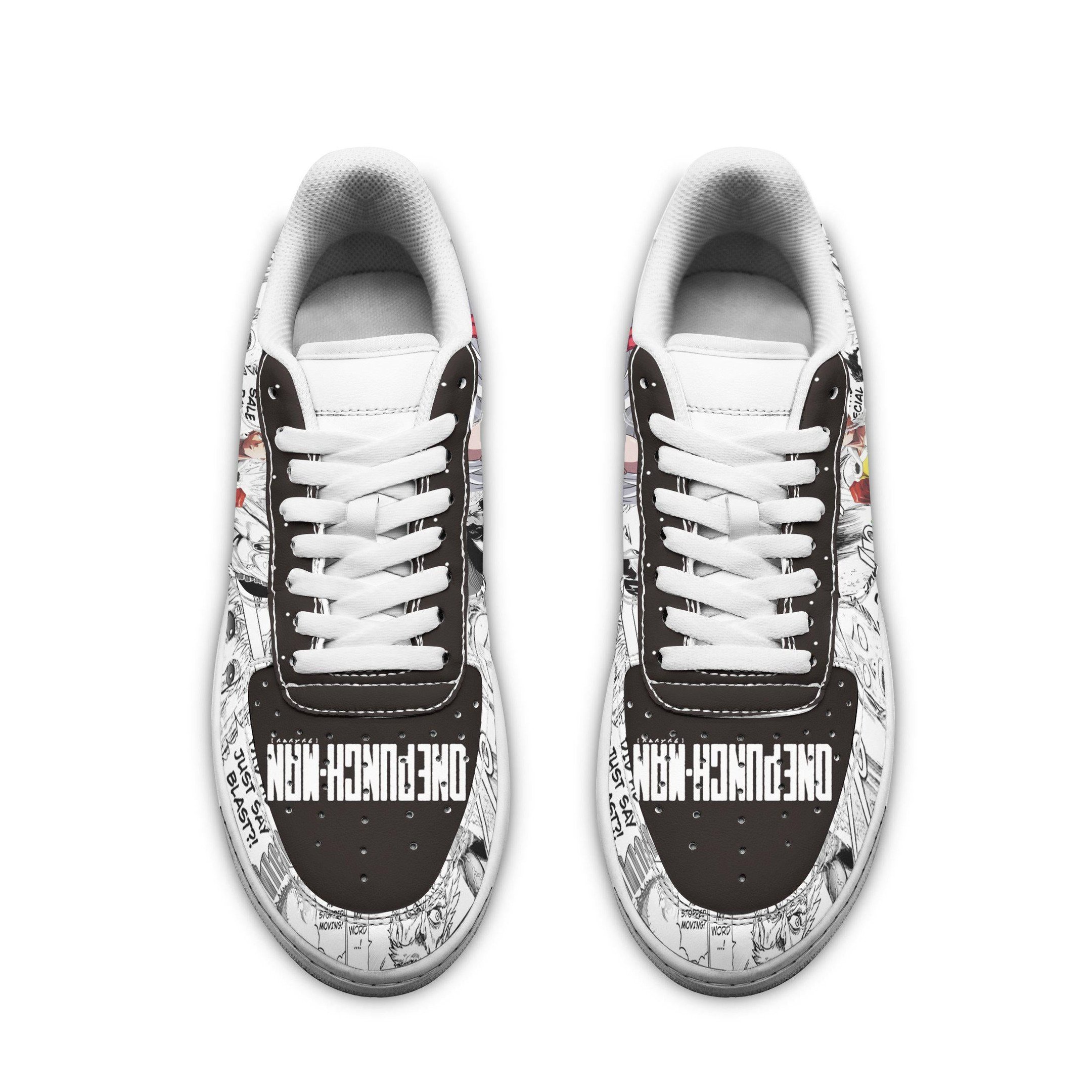One Punch Man Air Sneakers Custom Manga Mixed Anime Shoes