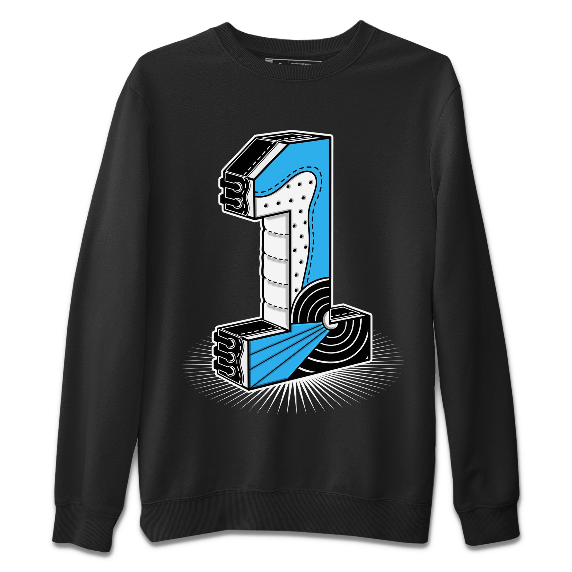 One Statue Unisex Sweater – Air Jordan 1 Powder Blue, Sneakers Matching Sweater