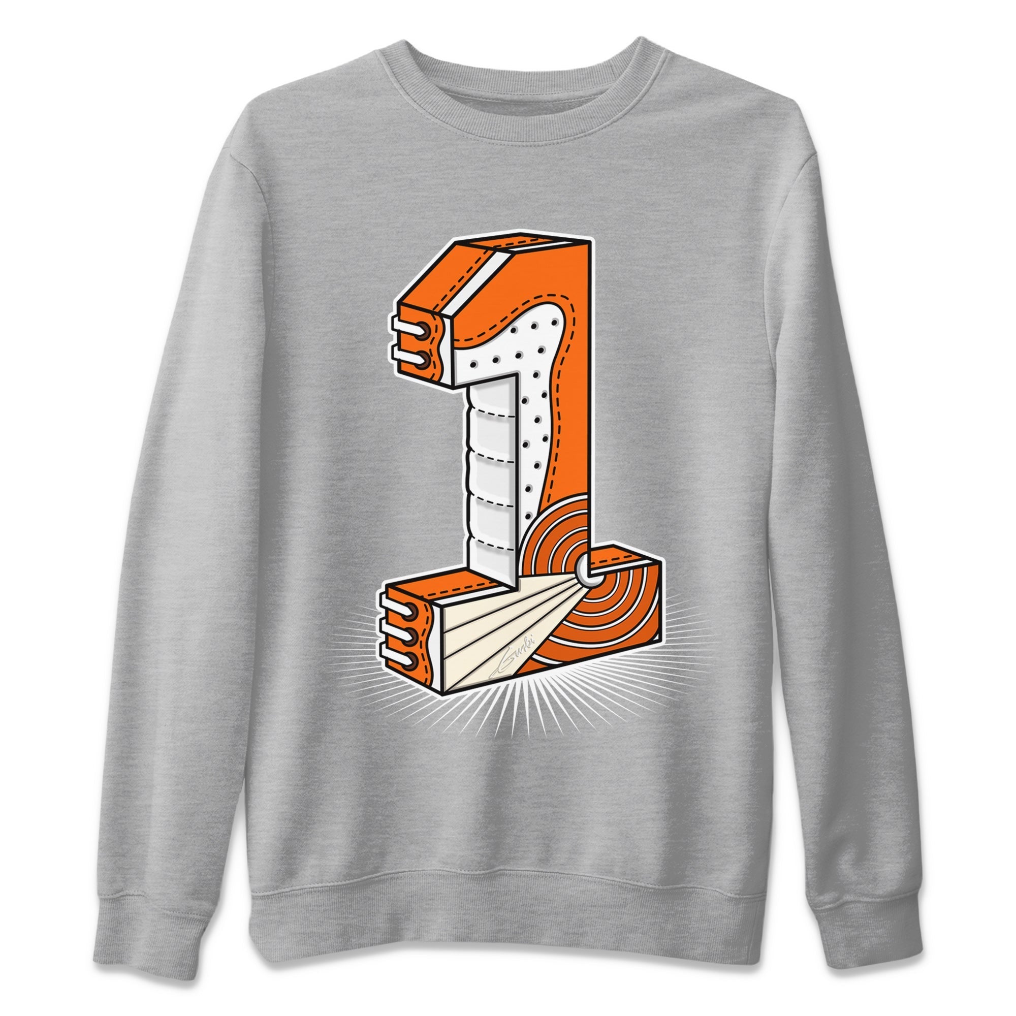 One Statue Unisex Sweater – Air Jordan 1 Starfish, Sneakers Matching Sweater
