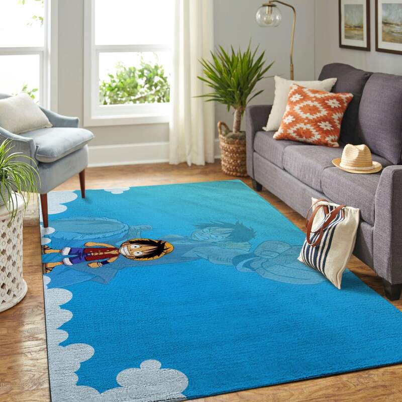 Onepiece-luffy Living Room Area Rectangle Rug