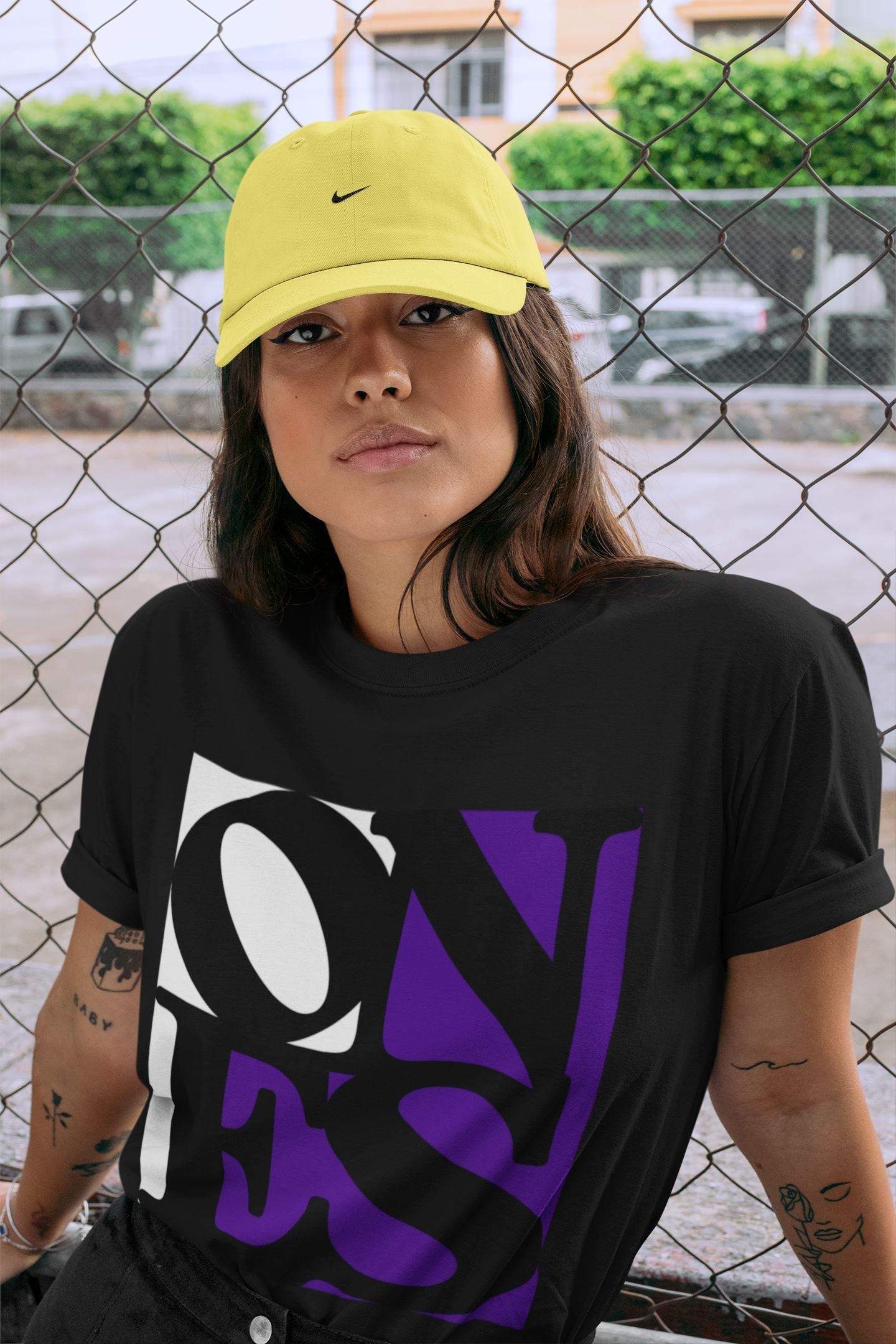 Ones Unisex Sweater – Air Jordan 1 Court Purple, Sneakers Matching Sweater