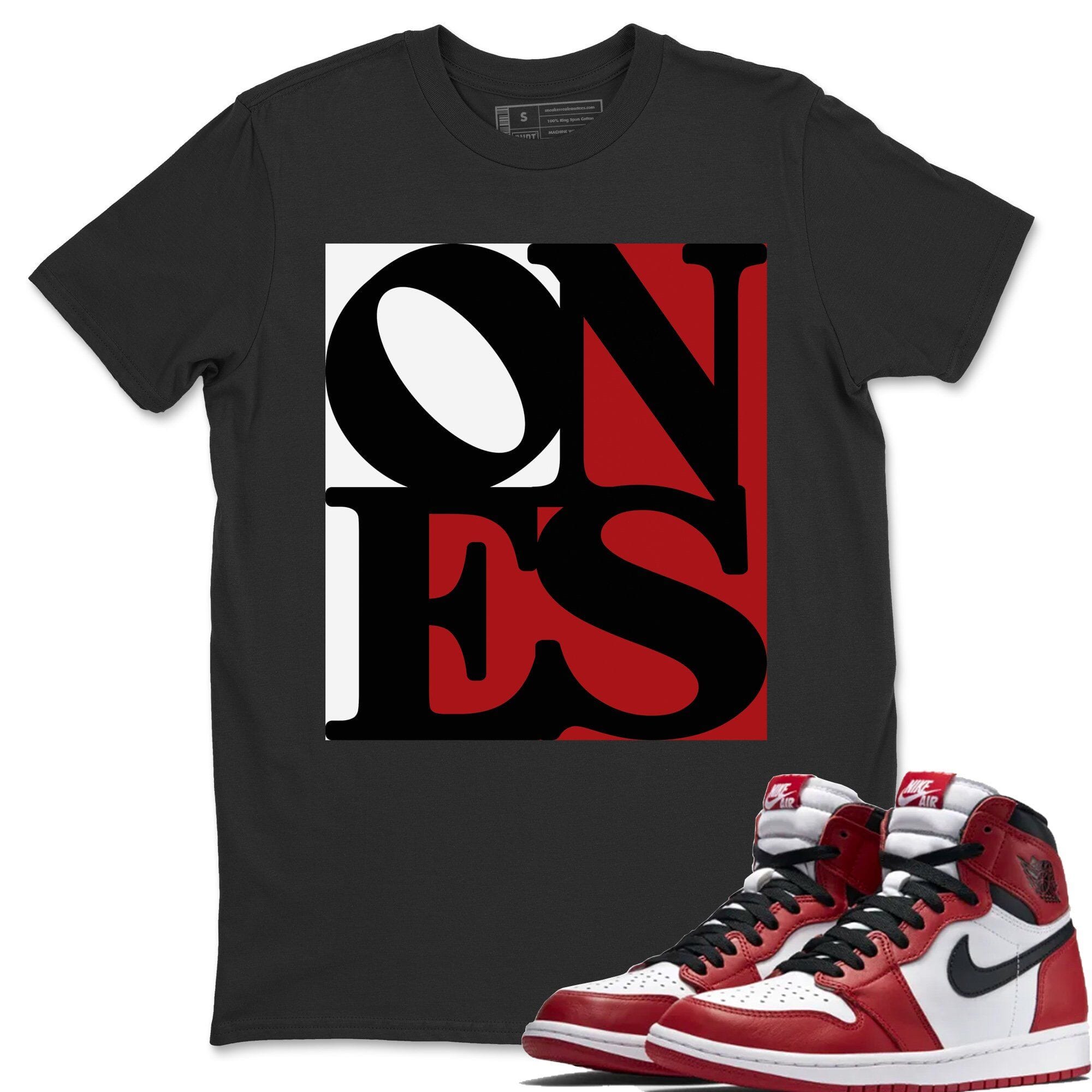 Ones Unisex Sweater – Air Jordan 1 Varsity Red, Sneakers Matching Sweater