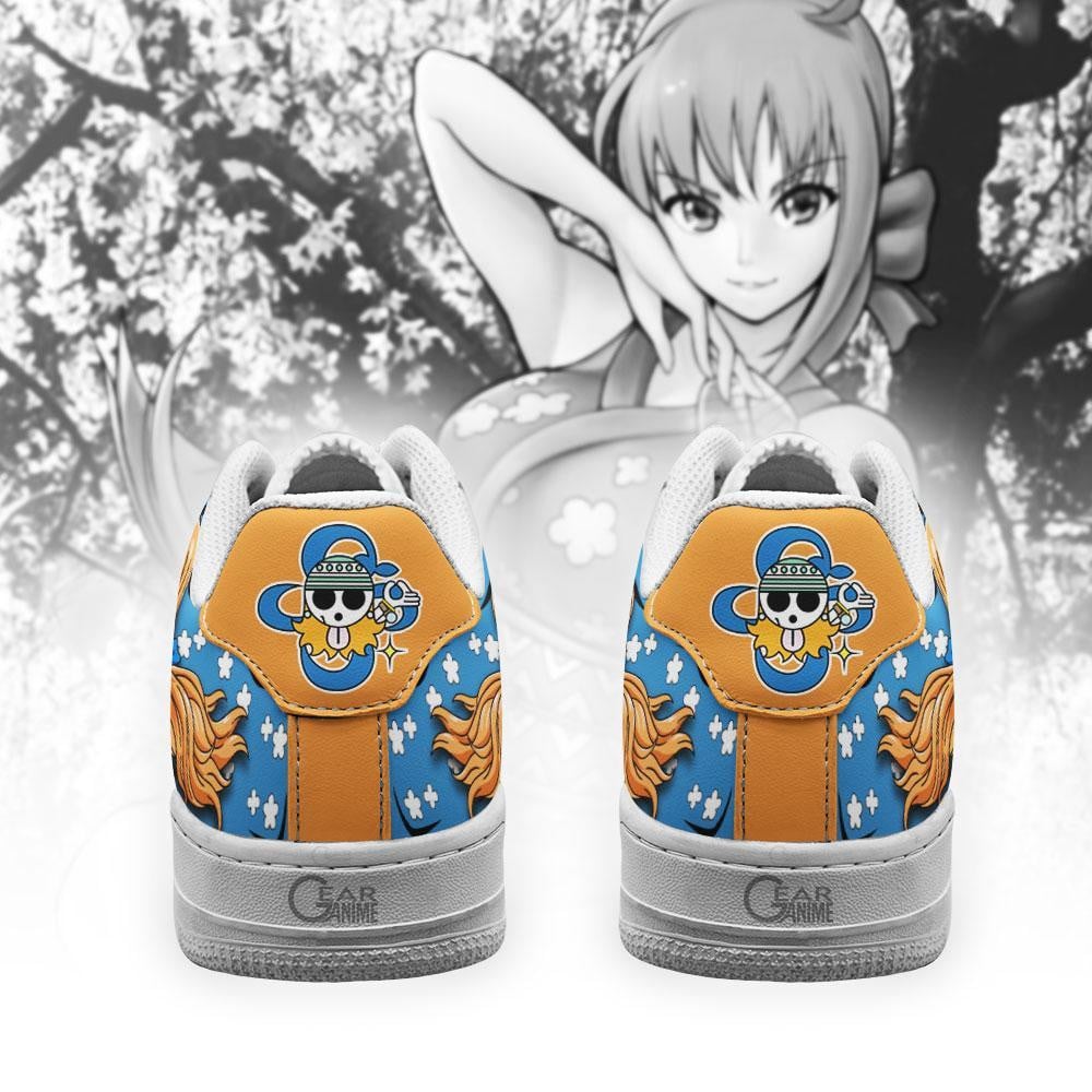 OP Nami Air Sneakers Custom Anime One Piece Shoes
