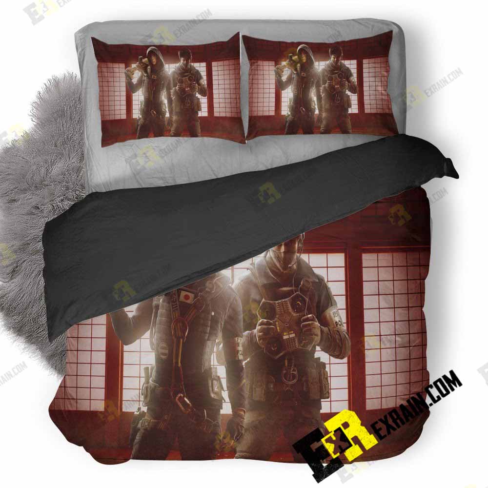 Operation Red Crow Sat Operators Qr 3D Customized Duvet Cover Bedding Set