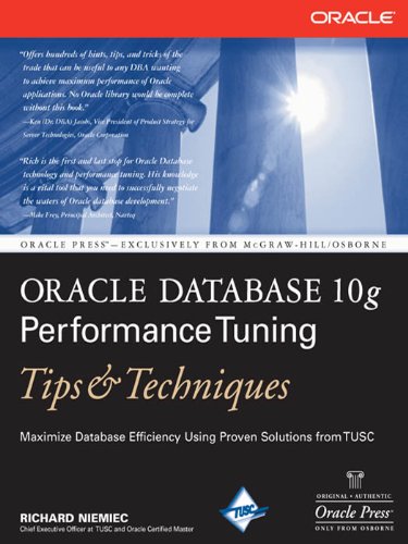Oracle Database 10g Performance Tuning Tips & Techniques (Oracle Press) (PDF/EPUB Version)