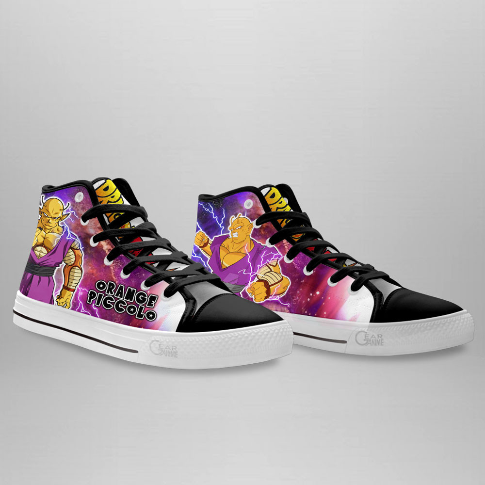 Orange Piccolo High Top Shoes Dragon Ball Super Custom Anime Sneakers