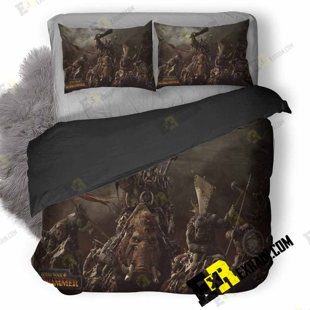 Orcs Total War Warhammer 3D Customized Duvet Cover Bedding Set