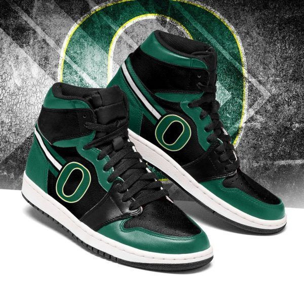 Oregon Ducks NCAA Team Sneakers Gift For Fans High Top Air Jordan Sneaker, Air Jordan Hightop