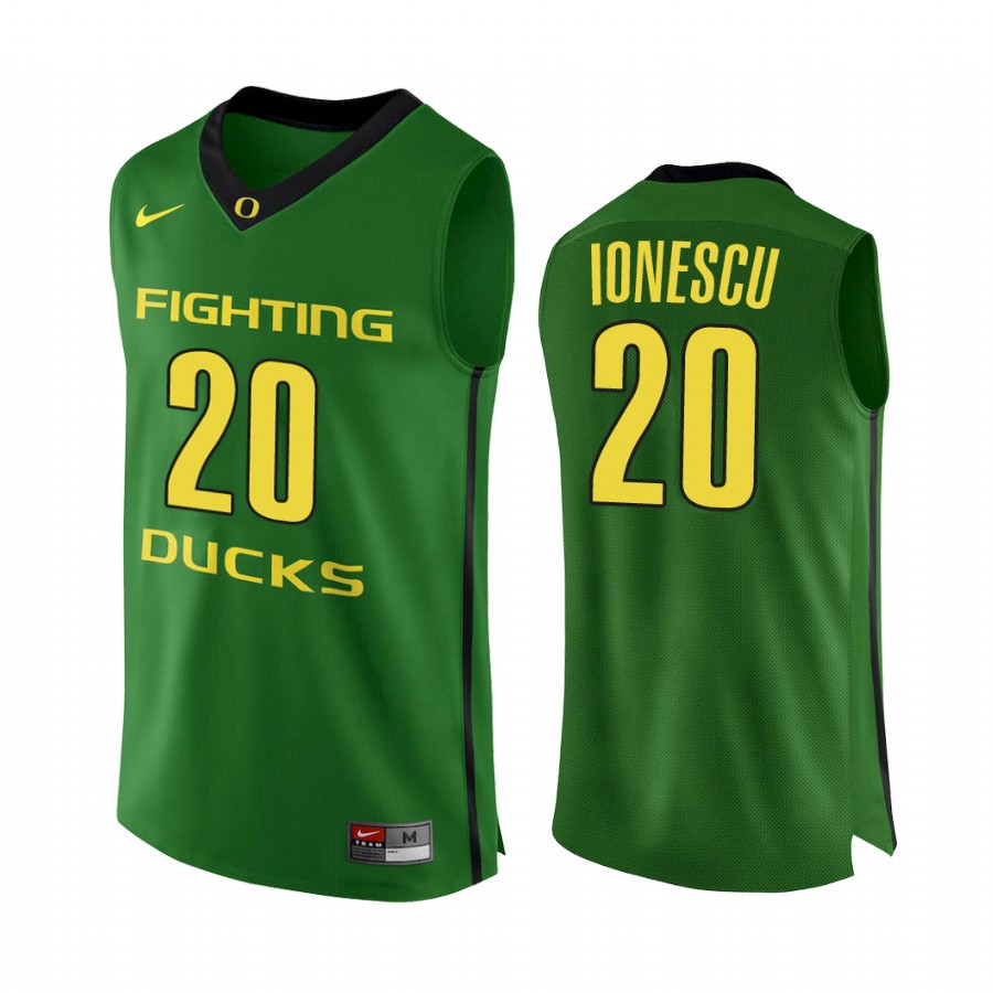 Oregon Ducks Sabrina Ionescu College Green Jersey