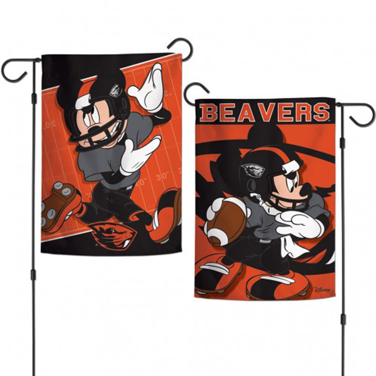 Oregon State Beavers NCAA Mickey Mouse Garden Flag, House Flag