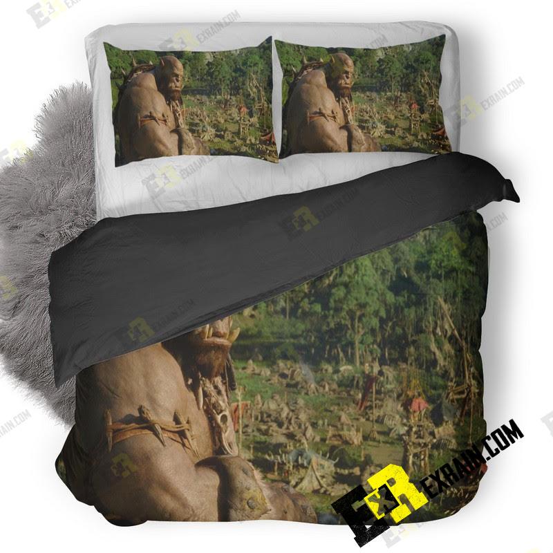 Orgrim Warcraft 3D Customized Duvet Cover Bedding Set