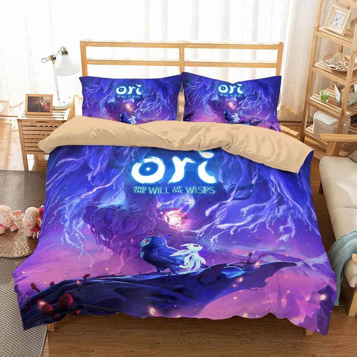 Ori And The Will Of The Wisps 3D Customized Duvet Cover Bedding Set