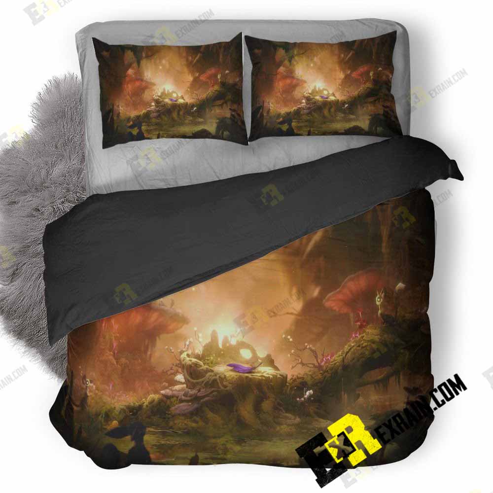 Ori And The Will Of The Wisps Zg 3D Customized Duvet Cover Bedding Set