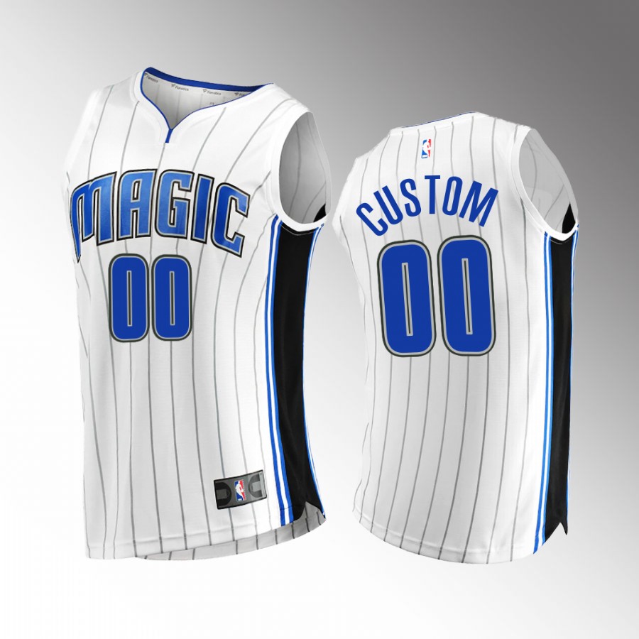 Orlando Magic #00 Custom Association Edition Jersey 2022-23 White