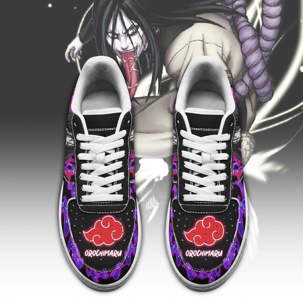 Orochimaru Sneakers Custom Anime Shoes Leather
