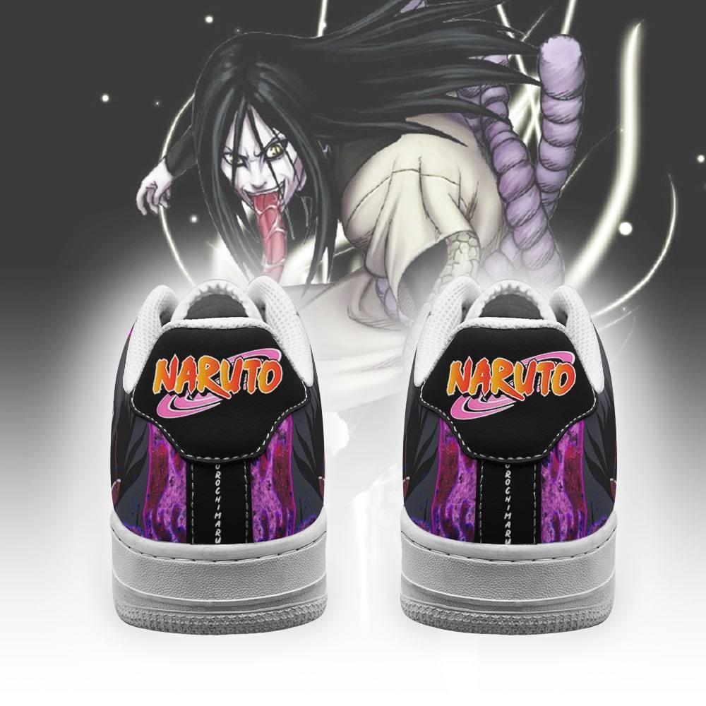 Orochimaru Sneakers Custom Anime Shoes Leather