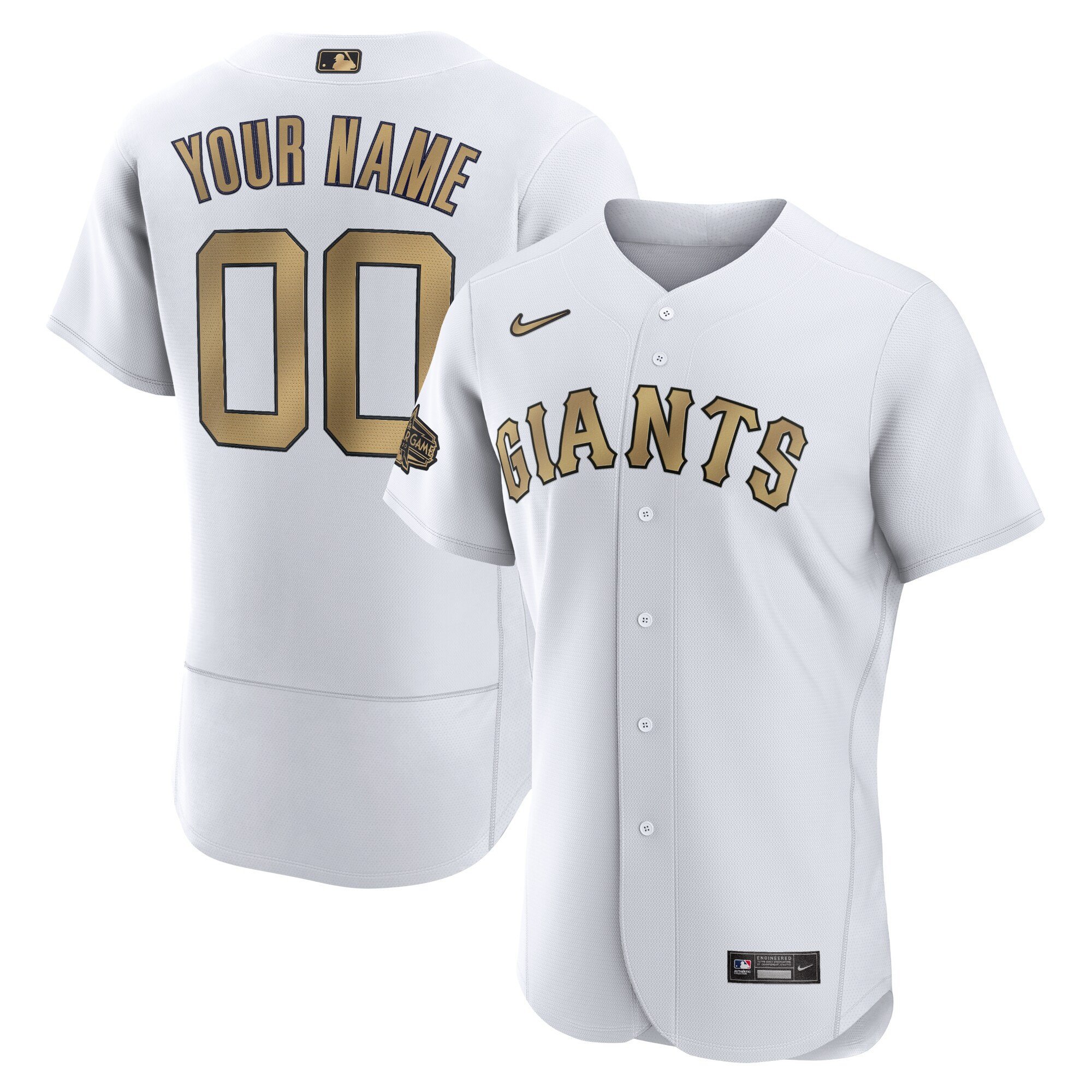 Men Custom San Francisco Giants 2022 All-Star Custom Jersey - All Stitched