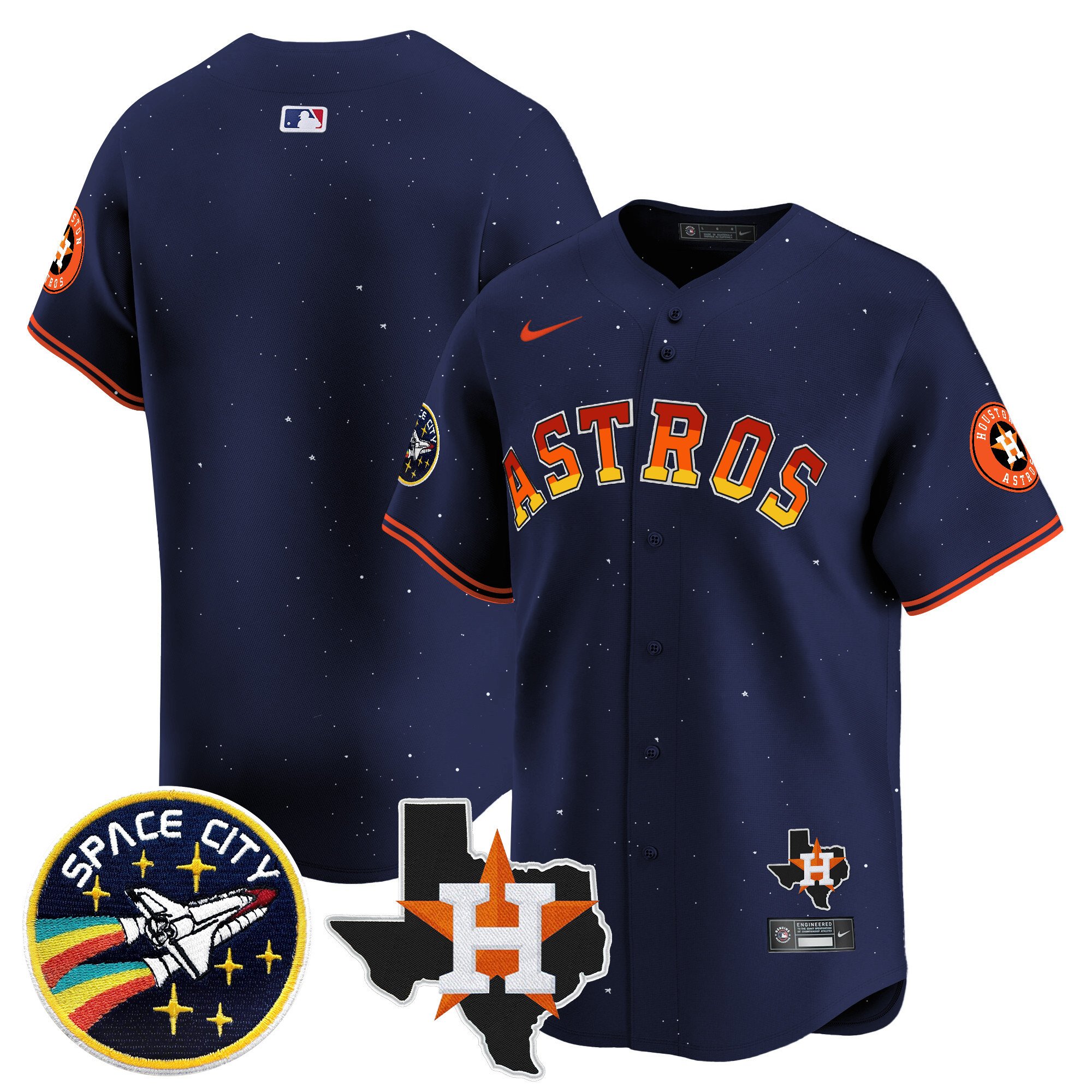 Men Houston Astros 2024 Ã¬Rainbow GutsÃ® Vapor Premier Limited Jersey - All Stitched