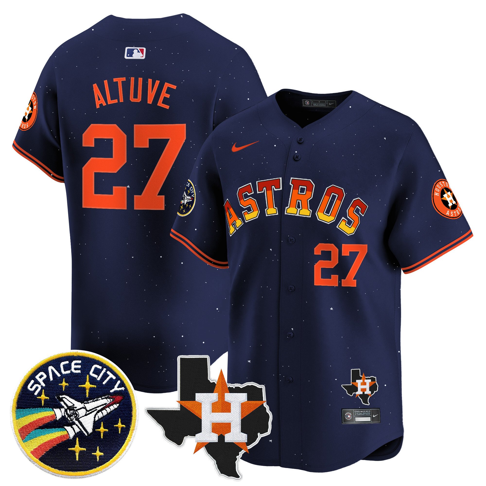 Men JosÃˆ Altuve Houston Astros 2024 Ã¬Rainbow GutsÃ® Vapor Premier Limited Jersey - All Stitched