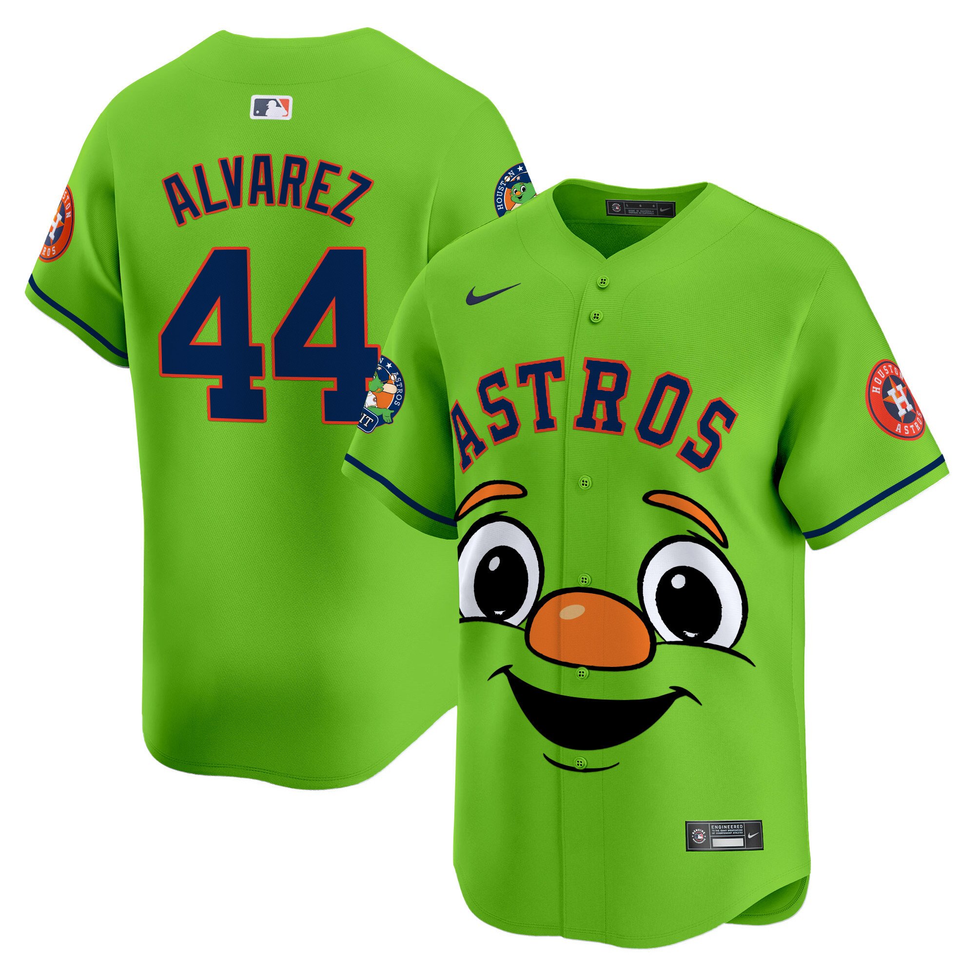 Men Yordan Â¡lvarez Houston Astros Orbit Vapor Premier Limited Jersey - Printed
