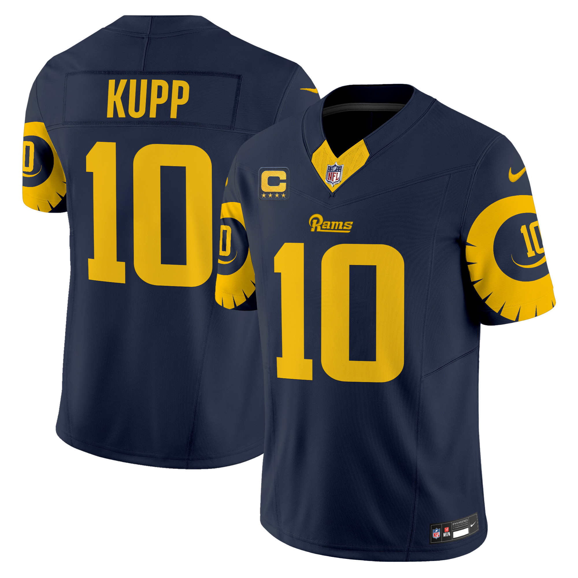 Men's Cooper Kupp Los Angeles Rams Special Vapor Limited Navy Jersey - All Stitched