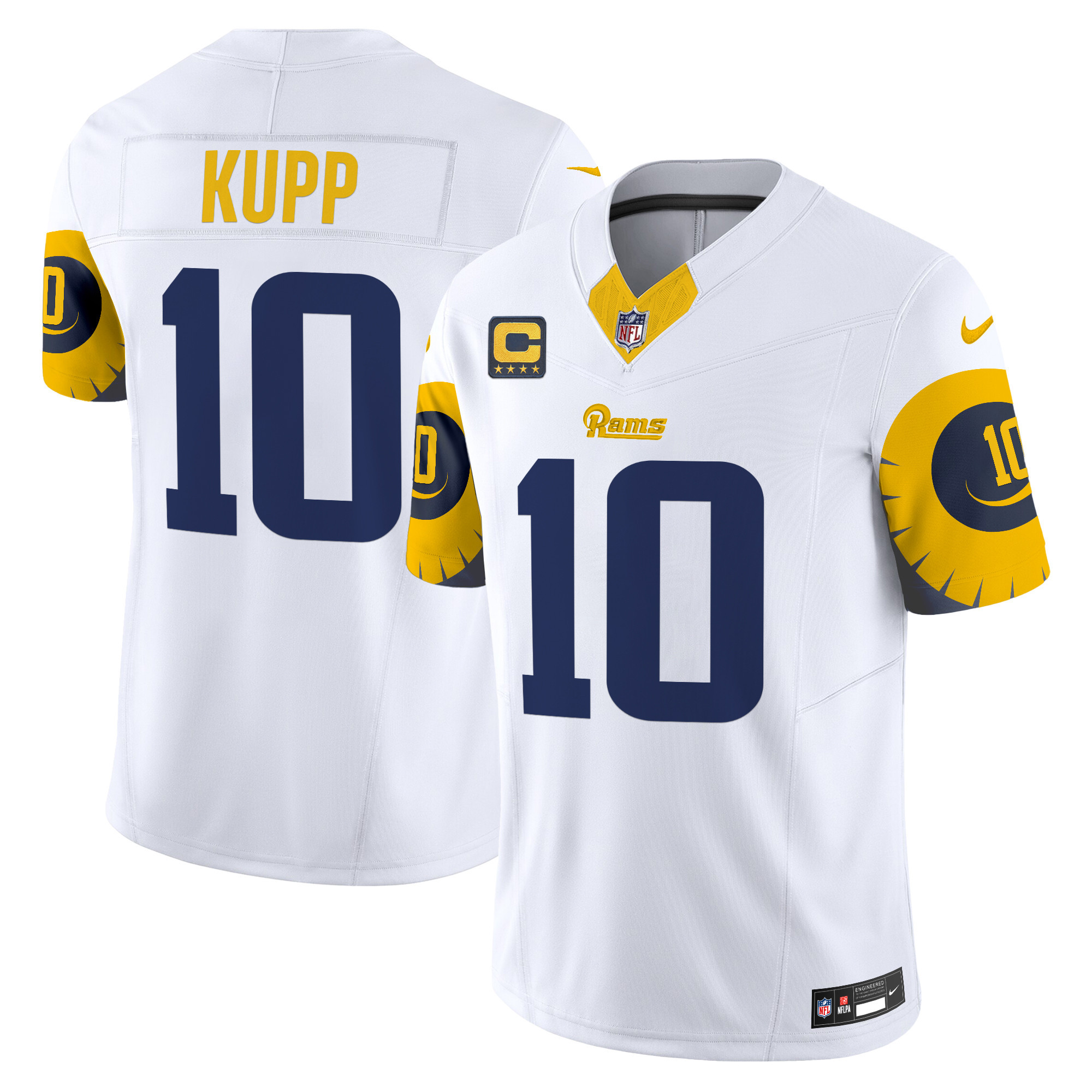 Men's Cooper Kupp Los Angeles Rams Special Vapor Limited White Jersey - All Stitched