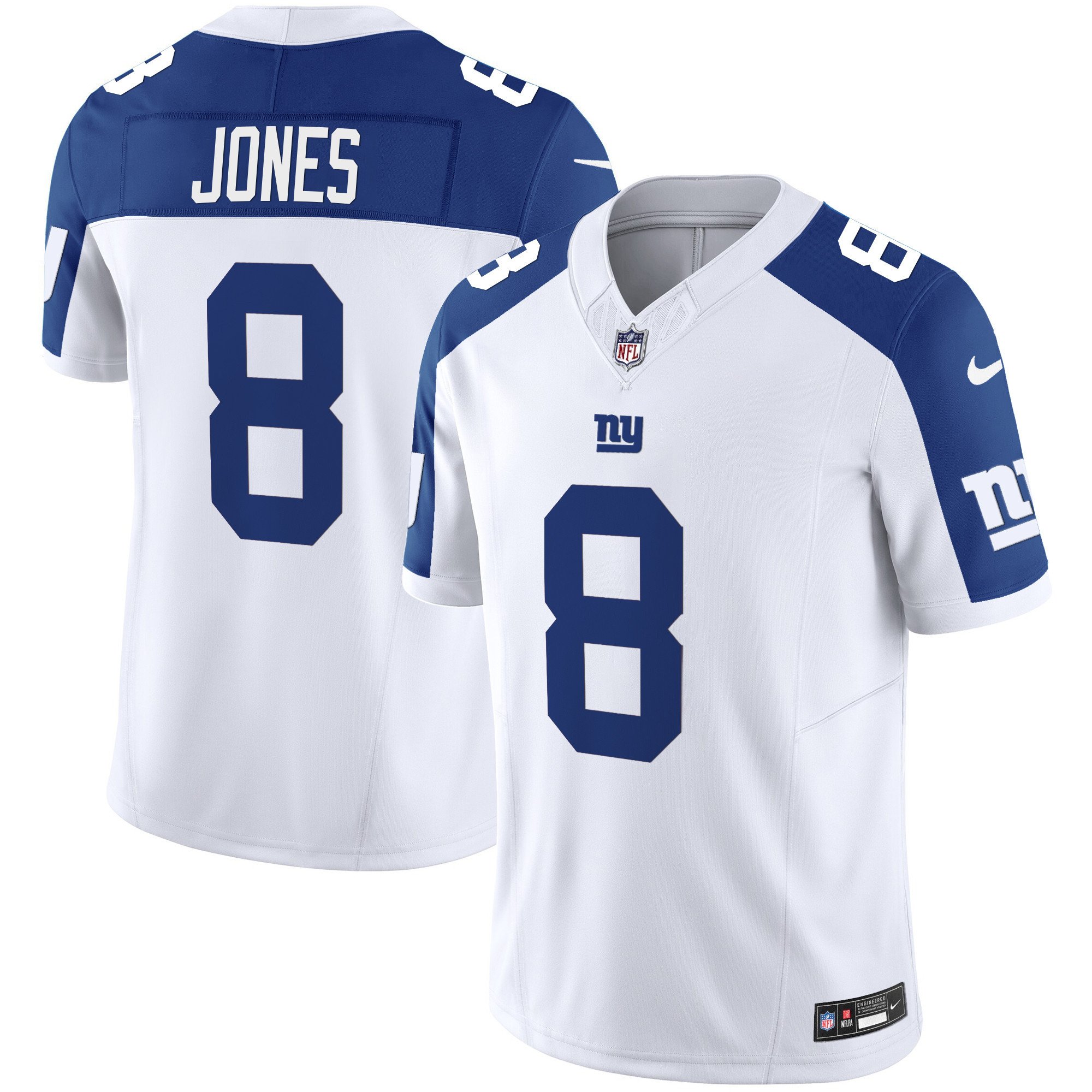 Men's Daniel Jones San Francisco Giants Vapor Limited Inverted Jersey - All Stitched