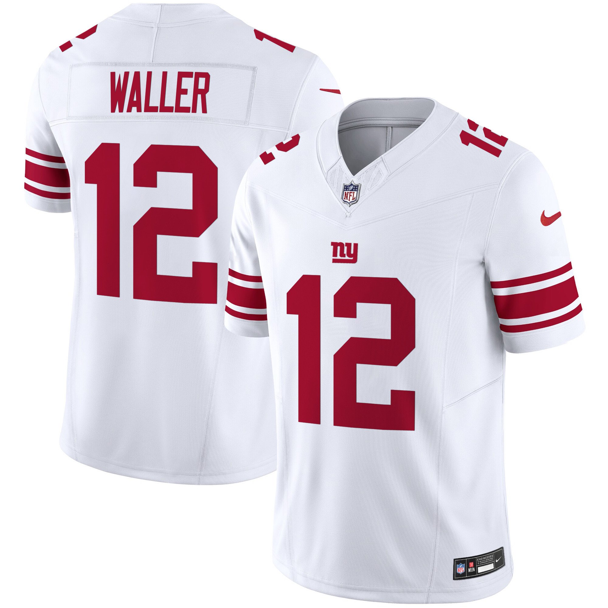 Men's Darren Waller San Francisco Giants Vapor Limited White Jersey - All Stitched