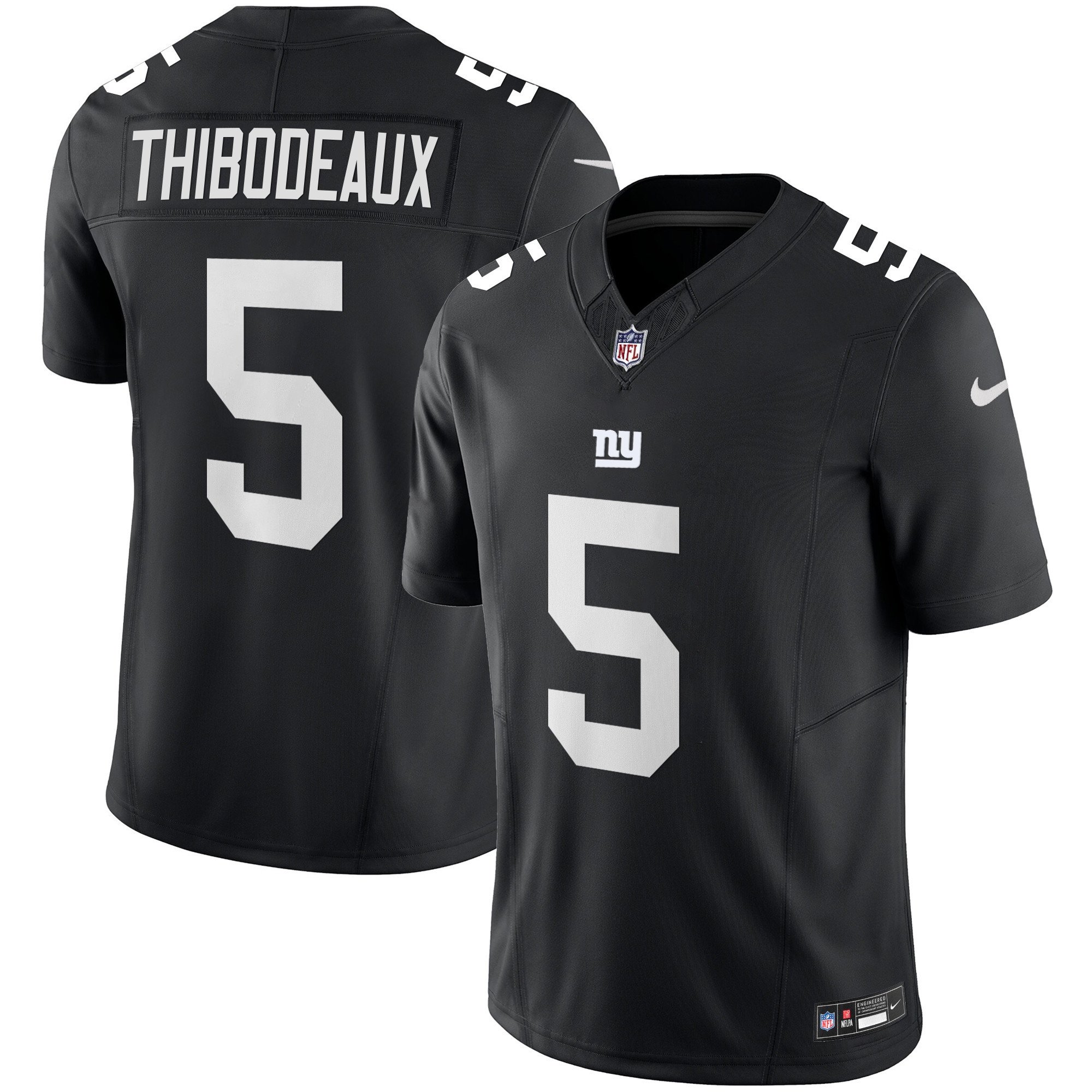 Men's Kayvon Thibodeaux San Francisco Giants Vapor Limited Black Jersey - All Stitched