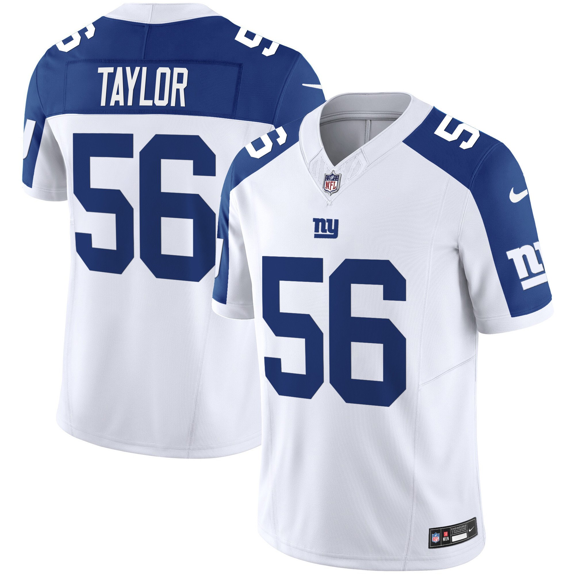 Men's Lawrence Taylor San Francisco Giants Vapor Limited Inverted Jersey - All Stitched