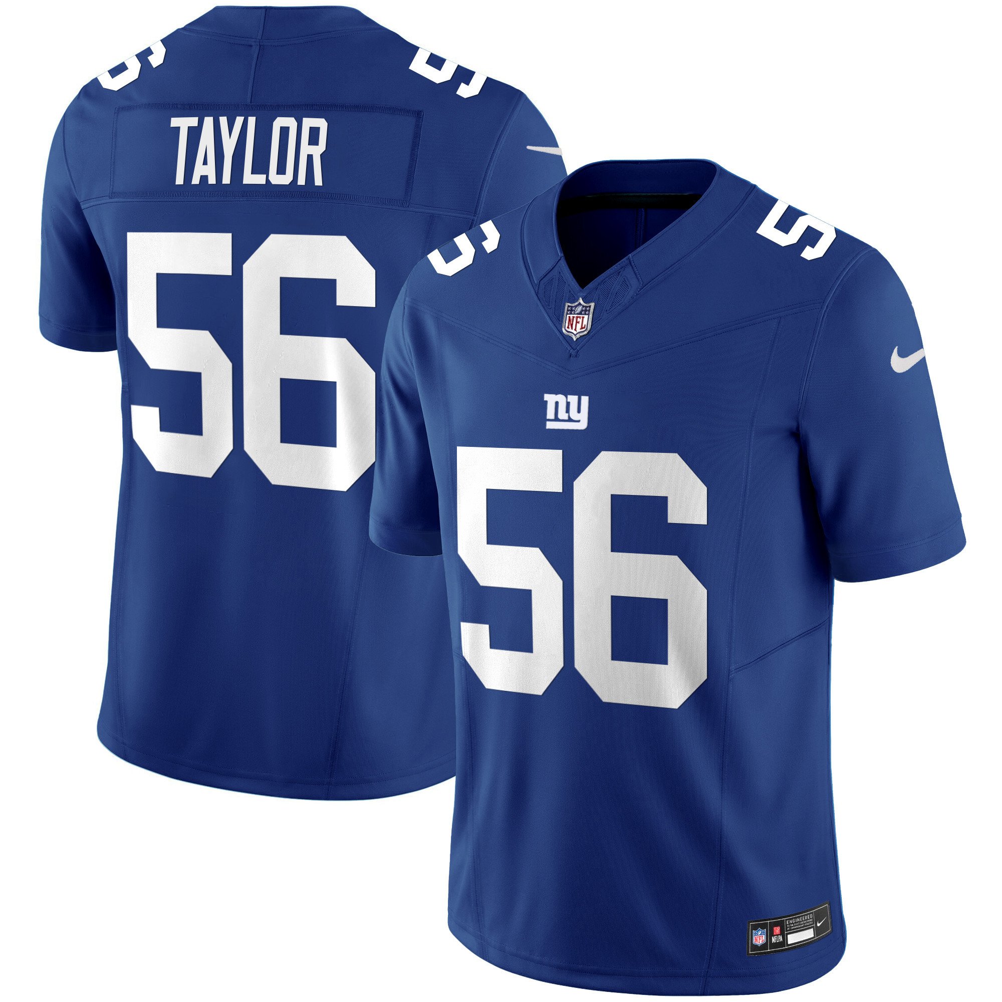 Men's Lawrence Taylor San Francisco Giants Vapor Limited Royal Jersey - All Stitched