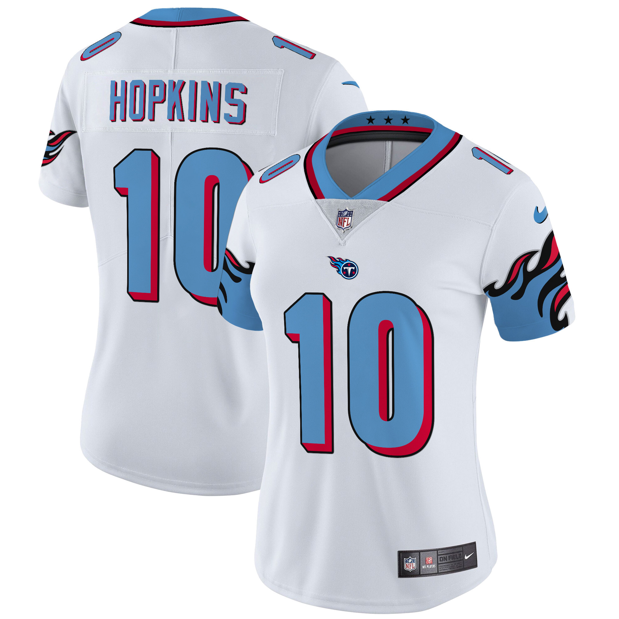 Women's DeAndre Hopkins Tennessee Titans Special Vapor Limited White Jersey - All Stitched