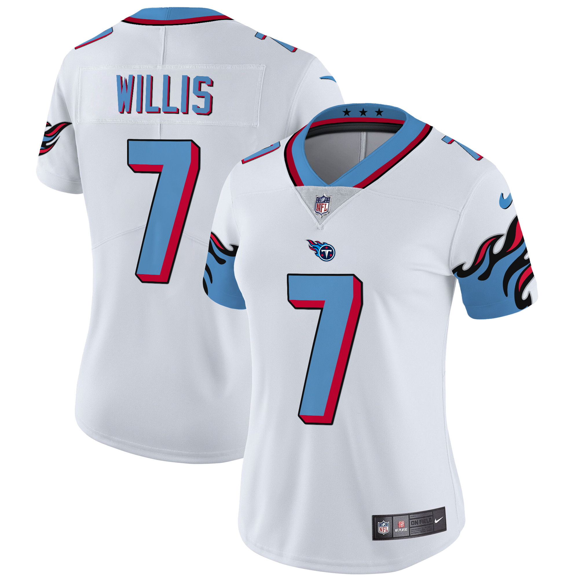 Women's Malik Willis Tennessee Titans Special Vapor Limited White Jersey - All Stitched