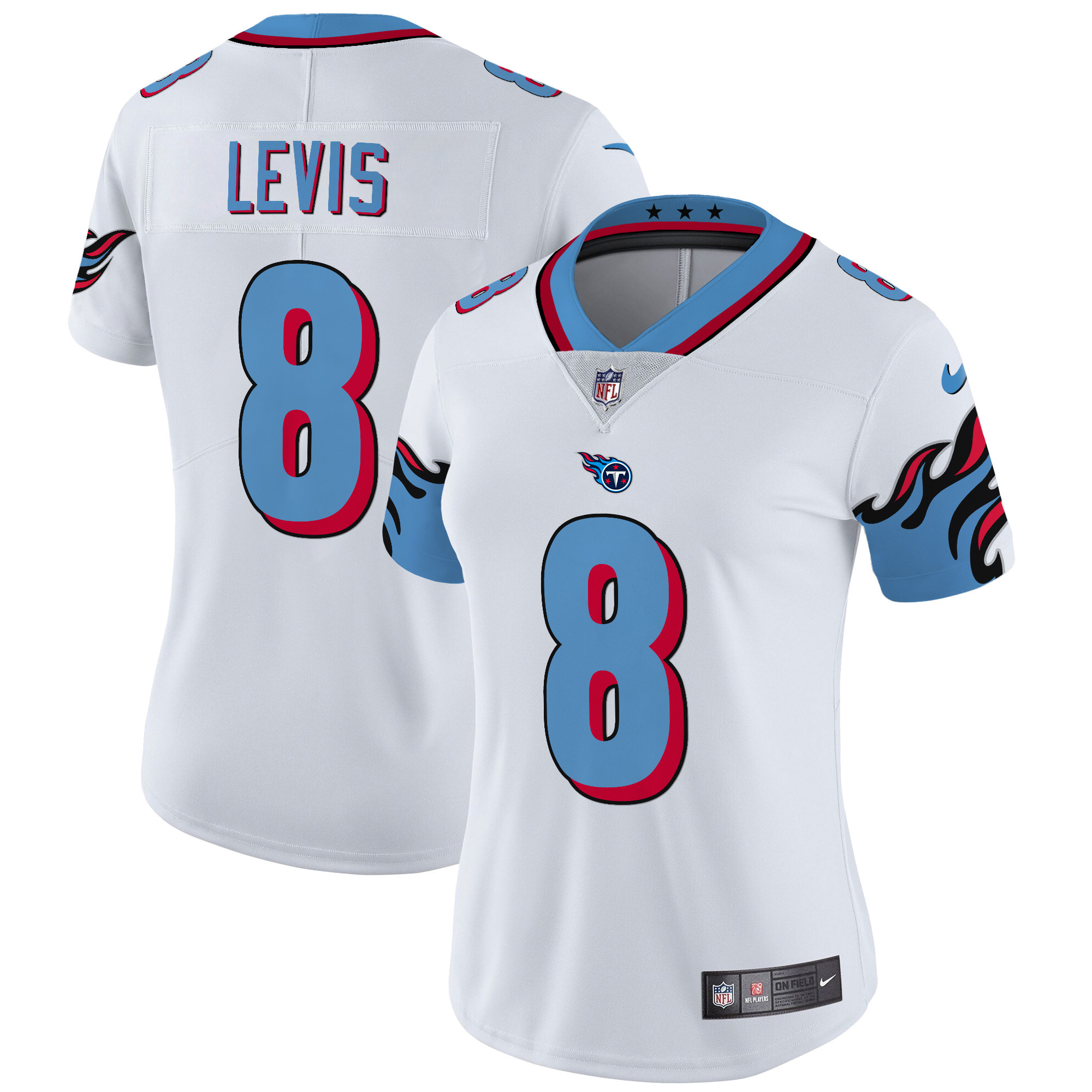 Women's Will Levis Tennessee Titans Special Vapor Limited White Jersey - All Stitched