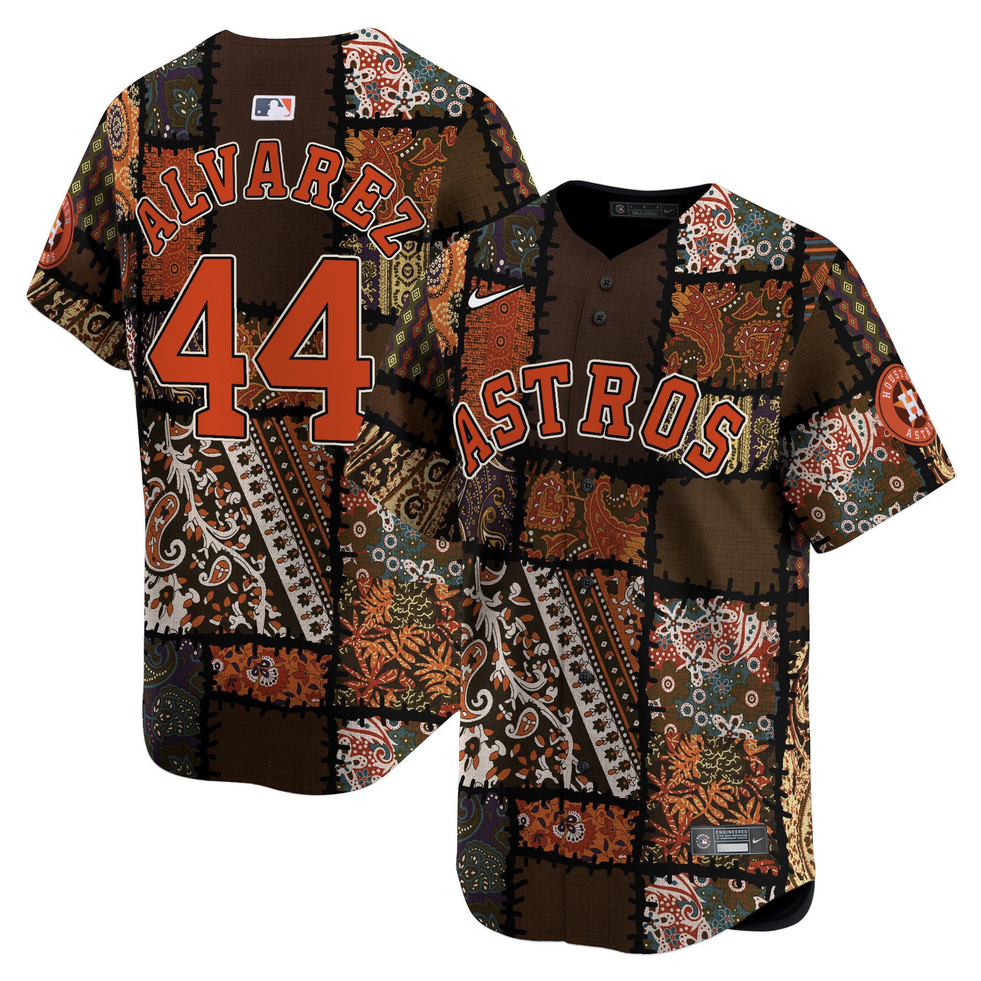 Yordan Â¡lvarezUnisex Houston Astros Hippie Vapor Premier Limited Printed Jersey - Printed