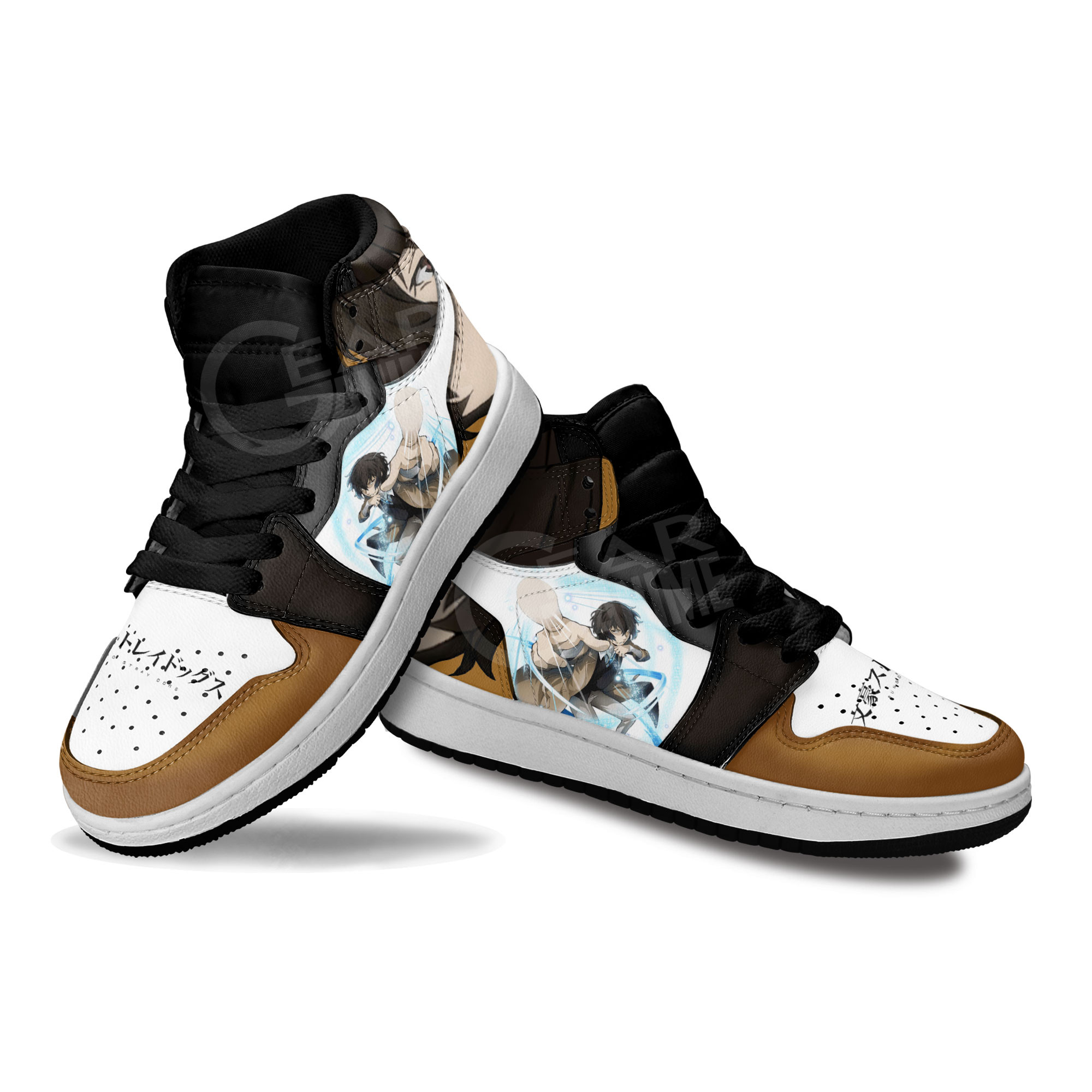 Osamu Dazai Kids Sneakers Bungo Stray Dogs Anime Kids Shoes