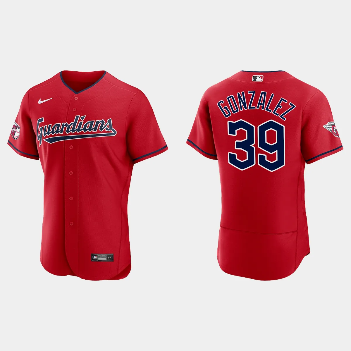 Oscar Gonzalez Cleveland Guardians Jersey - Red