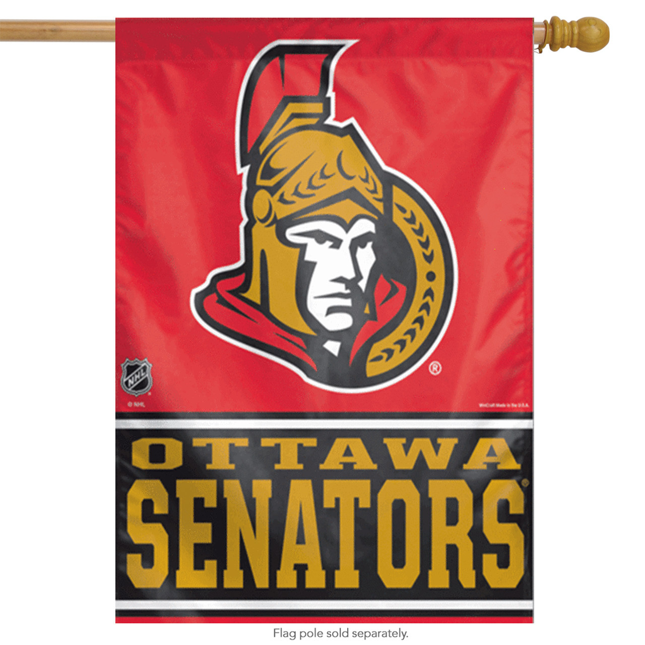 Ottawa Senators Vertical Flag NHL Garden Flag, House Flag