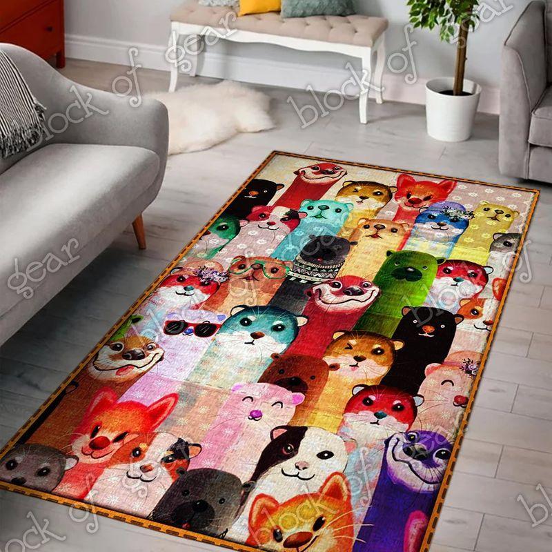 Otter Living Room Rectangle Rug