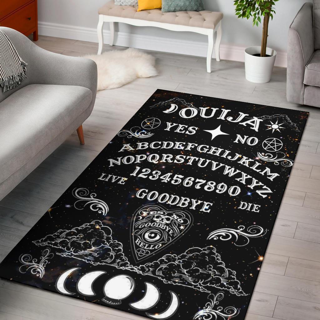 Ouija Witch Area Rectangle Rug